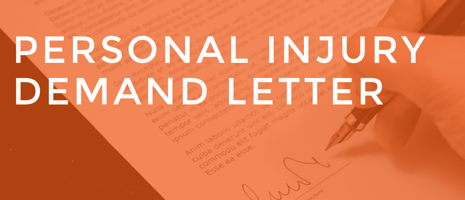 Effective Personal Injury Demand Letter PDF | Attorney Fee